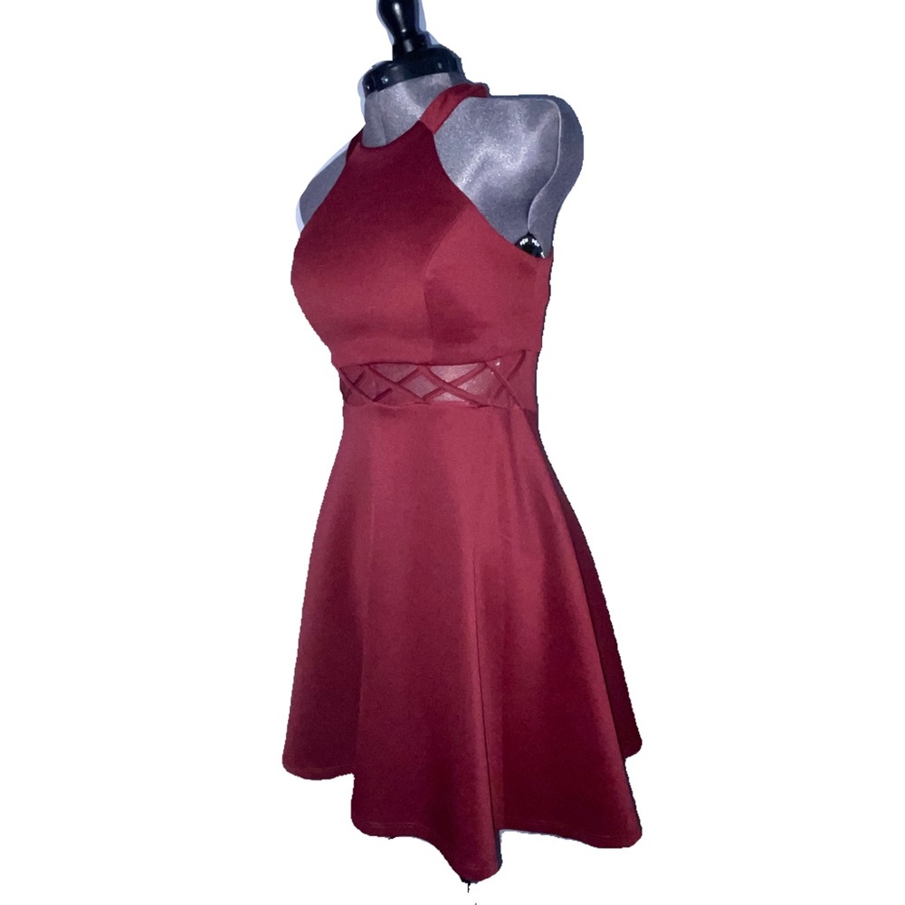 Homecoming Junior My Michelle Red Maroon Dress